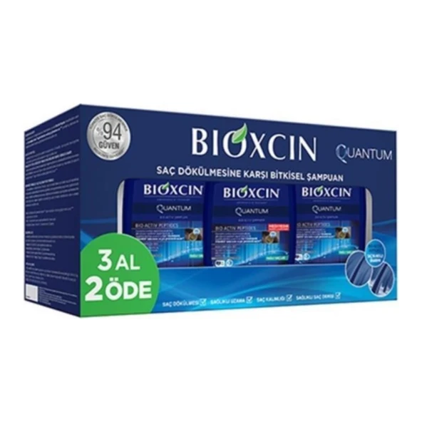 Bioxcin Quantum Şampuan 3 Al 2 Öde (Yağlı Saçlar) ürün görseli 1