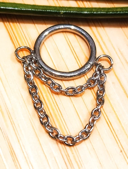 Monalisa Home Taşlı Çelik Figürlü Pirsıng ürün görseli 1