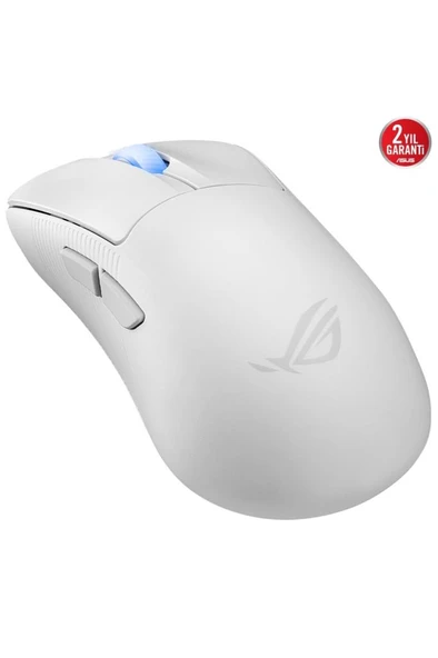 Asus ROG Keris II Ace AimPoint Beyaz Optik Kablolu/Kablosuz Oyuncu Mouse Teşhir - Resim 8