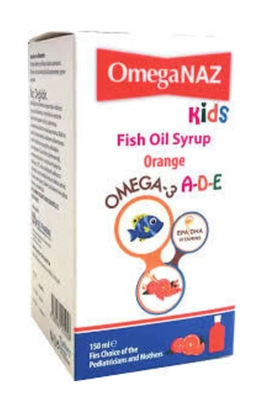 Omeganaz Kids Balık Yağı Portakallı 150 ml ürün görseli 1