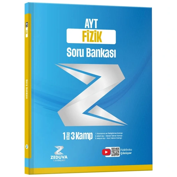 Zeduva Yayınları Fizikfinito AYT Fizik 1 Kitap 3 Kamp Soru Bankası ürün görseli 1