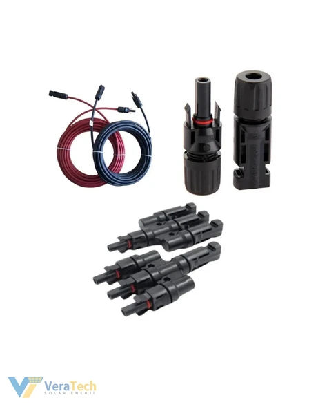 VeraTech Güneş Enerjisi Bahçe Evi Solar Paketi 350W Güneş Paneli, 100AH Jel Akü, 3KVA İnverter - Resim 2