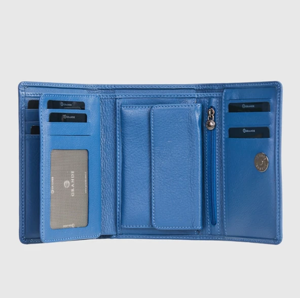 Grande Kadın Cüzdan Zarif Tasarım Yumuşak Dokulu Şık Model - Resim 2