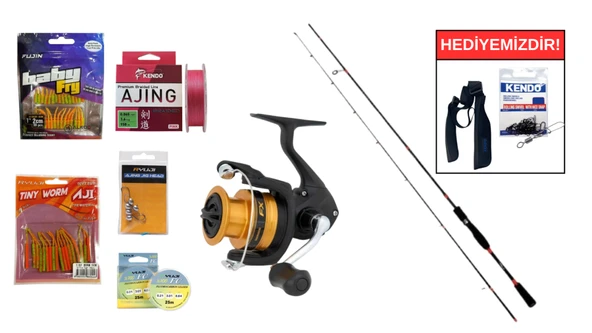 Fujin Boreas 258cm 1-20gr&Shimano FX 2500 FC LRF Seti ürün görseli 1