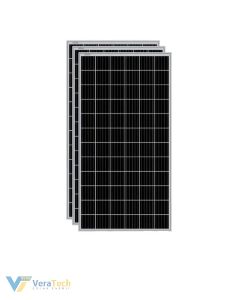 VeraTech Güneş Enerjisi Bahçe Evi Solar Paketi 350W Güneş Paneli, 100AH Jel Akü, 3KVA İnverter - Resim 3