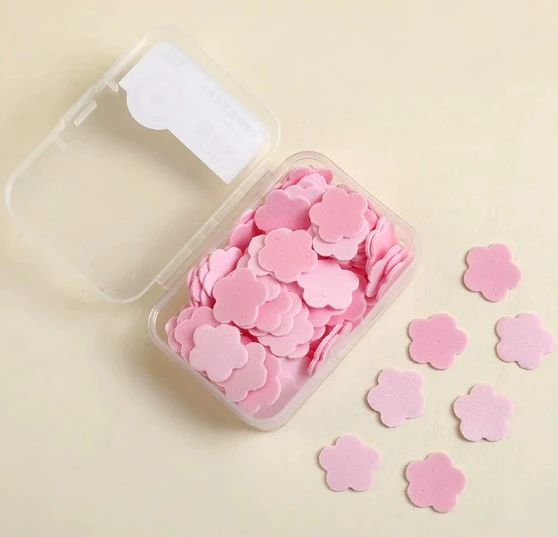 100 Yaprak Eriyen Mini Parfümlü Kağıt Sabun - Resim 4