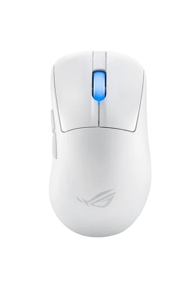 Asus ROG Keris II Ace AimPoint Beyaz Optik Kablolu/Kablosuz Oyuncu Mouse Teşhir ürün görseli 1