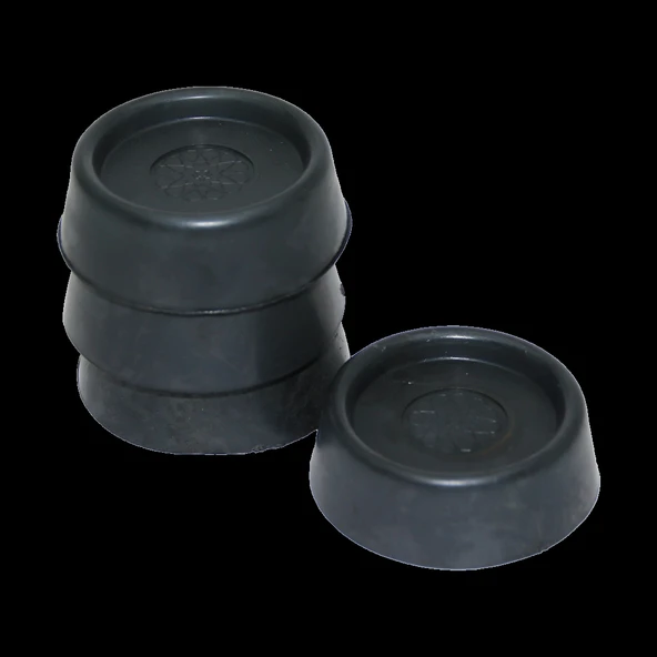 SİYAH ÇAMAŞIR MAKİNE TİTREŞİM ÖNLEYİCİ AYAK (5365) ürün görseli 1