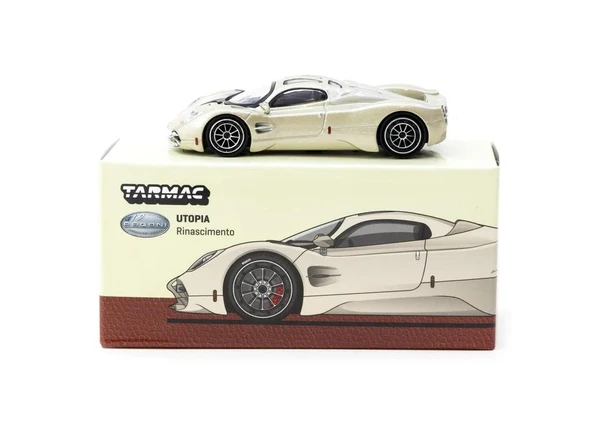 Tarmac Works Pagani Utopia Rinascimento 1/64 Model Araba - Resim 3