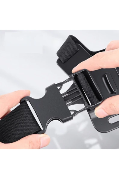 Aksiyon Kameraları İçin Çok Yönlü Göğüs Kayışı – Bisiklet, Motosiklet, Kayak, Trekking - Resim 4