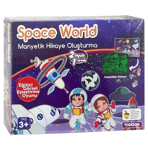 Space World Manyetik Hikaye Oluşturma Oyunu ürün görseli 1