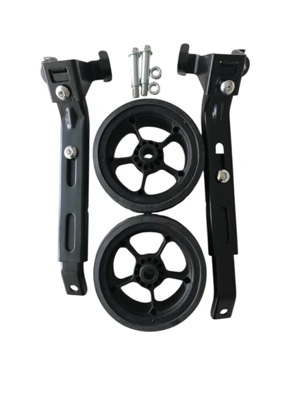 Ayarlanabilen Yan Denge Tekeri Kalın Demirli 20-22-24-26 Jant Bisiklet Yan Tekeri - Resim 6