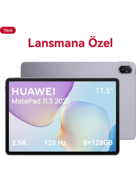 Huawei Yeni 2025 MatePad 11.5" 8GB 128GB Tablet (Huawei Türkiye Garantili) - Resim 2