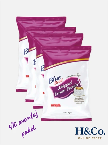 Blue Bead AVANTAJ PAKET 4LÜ TOZ KREM ŞANTİ ürün görseli 1