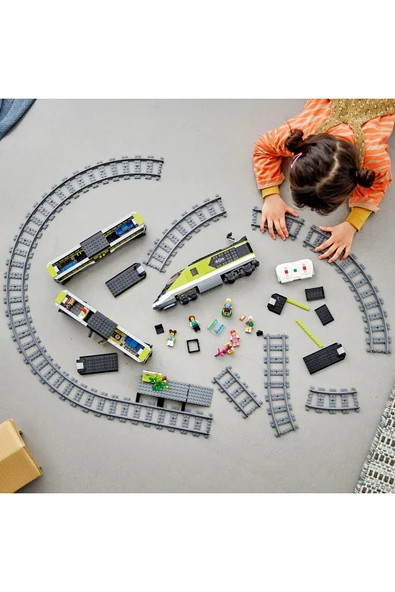® City Ekspres Yolcu Treni 60337 - 7+ Yaratıcı Oyuncak Yapım Seti (764Parça) - Resim 8