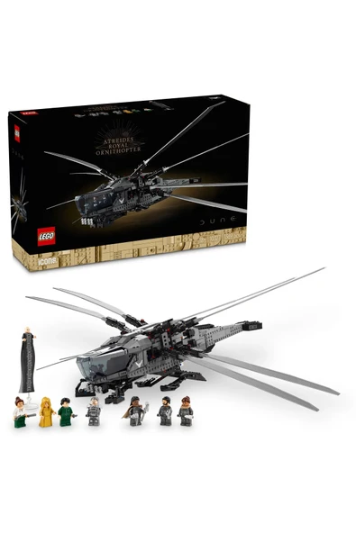 ® Icons Dune: Çöl Gezegeni Atreides Royal Ornithopter 10327 - 18+ Model Yapım Seti (1369P) ürün görseli 1