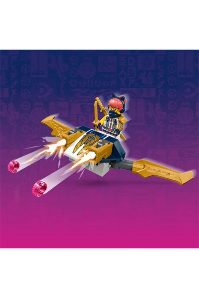 ® NINJAGO® Ninja Ekibi Kombo Araç 71820 – 9+ 4’ü 1 Arada Yaratıcı Oyuncak Yapım Seti (576P) - Resim 7