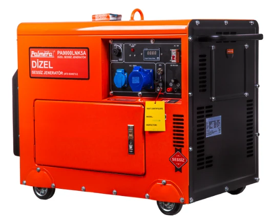 Palmera Pa9000lnk5a Eur5 Dizel Monofaze Marşlı Ats Jeneratör 8.1 Kwa - Resim 2