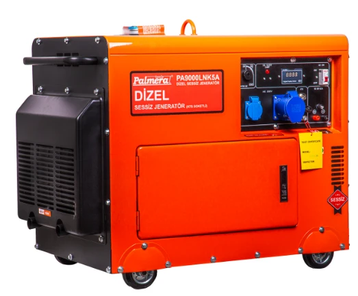 Palmera Pa9000lnk5a Eur5 Dizel Monofaze Marşlı Ats Jeneratör 8.1 Kwa ürün görseli 1