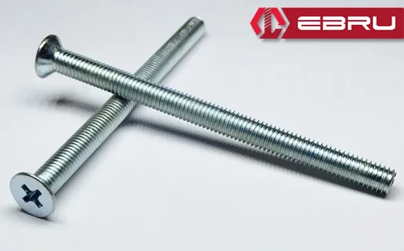 Göbek Kilit, Barel Vidası M5x65 - 100 Adet - Resim 2