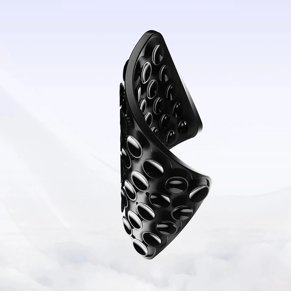 Kare Öpücüklü 01 Silikon Telefon Tutucu - Resim 3