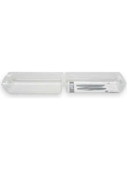 12 ADET Lord Large Erkek Ayakkabı Kutusu G423 - Şeffaf - Resim 3