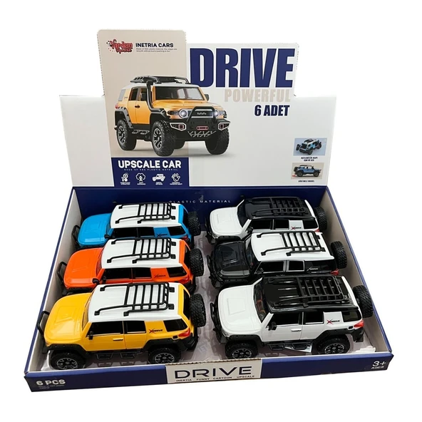 MG-D700-18 SÜRTMELİ IŞIKLI VE SESLİ BÜYÜK ARABA(Belirtilen fiyat, tekli satış için adet fiyatıdır.) ürün görseli 1