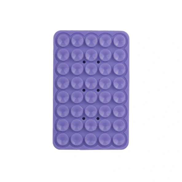 Kare Öpücüklü 01 Silikon Telefon Tutucu - Resim 11