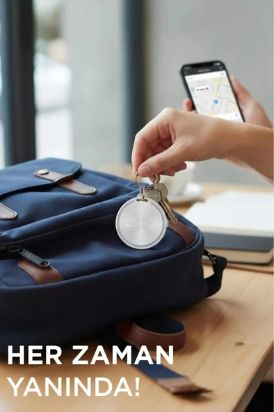 F8 Smart Tag Takip Cihazı Apple Find My ve Android Uyumlu - Resim 4