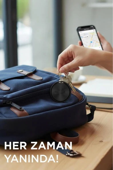 F8 Smart Tag Takip Cihazı Apple Find My ve Android Uyumlu - Resim 2