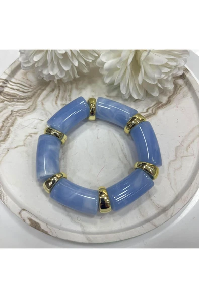 nesdesign Renkli Akrilik Boncuk Bileklik ürün görseli 1