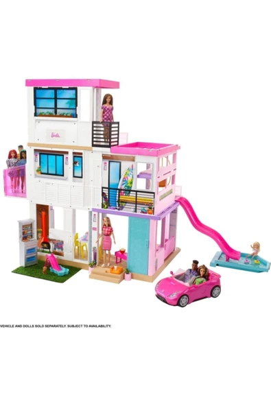 Barbie Grg93 'nin Rüya Evi (115 Cm), 75'ten Fazla Aksesuarı Bulunan, 3 Katlı 3-7 Yaş Arası Kızlar Içi - Resim 4