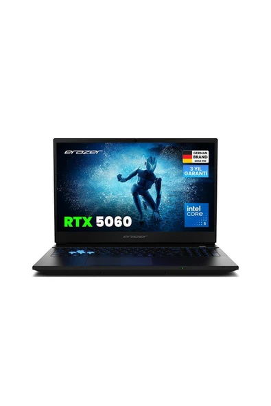 Erazer Deputy 15 P1 Md62764 Intel Core 5 210h 16gb 1tb Rtx5060 15.6" 144hz Fhd Ips Freedos Oyuncu Laptop - Resim 2