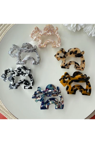 nesdesign Gri Sedefli Köpek Kemik Toka - Resim 2