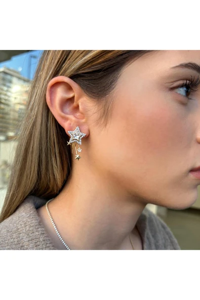 nesdesign Kuyruklu Yıldız Küpe ürün görseli 1