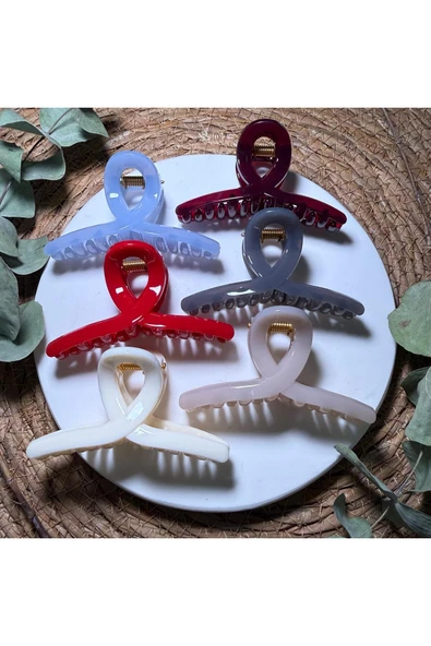 nesdesign Toz Pembe Rengi İlmek Toka - Resim 2