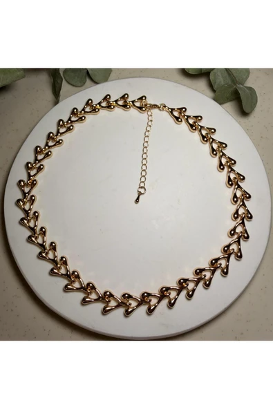 nesdesign Altın Kaplama Hareketli Gold Kolye ürün görseli 1