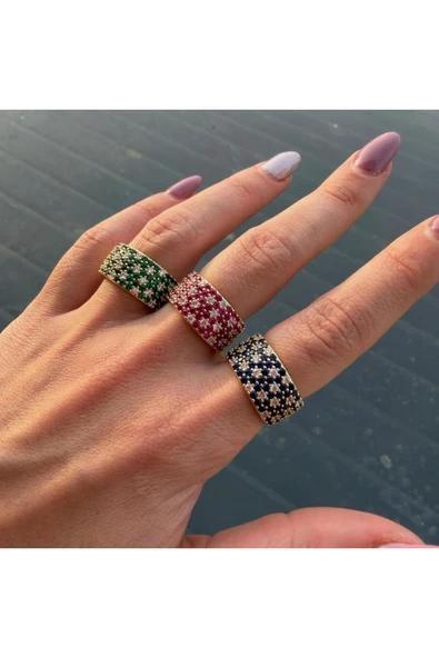 nesdesign Pembe Ayarlanabilir Yüzük - Resim 3