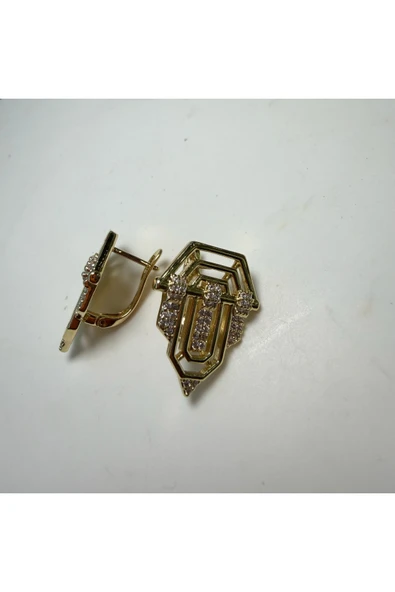 nesdesign 14K Özel Seri Serenay Küpe - Resim 3