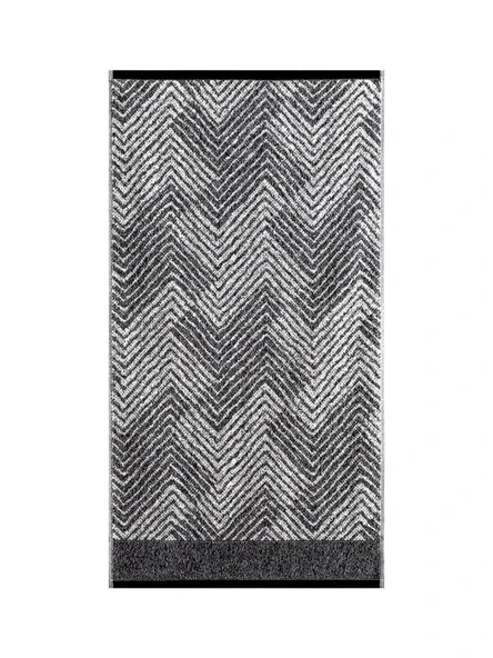 Pamuk Tekli Havlu Jakarlı Karna Premıum Alvaro - 50 x 90 - Resim 3