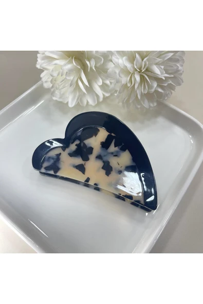 nesdesign Kalp Kemik Toka Siyah ürün görseli 1