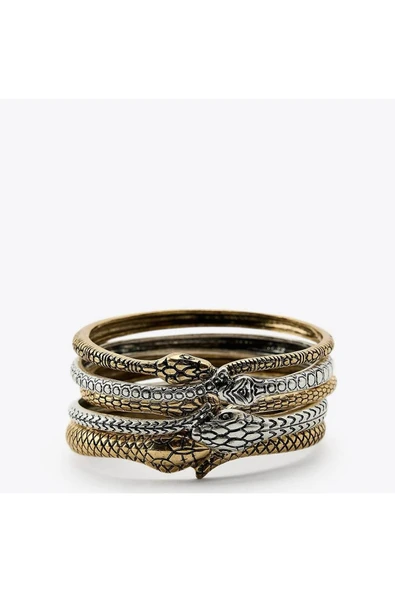 nesdesign ZR Yılan Desenli Bileklik Seti ürün görseli 1
