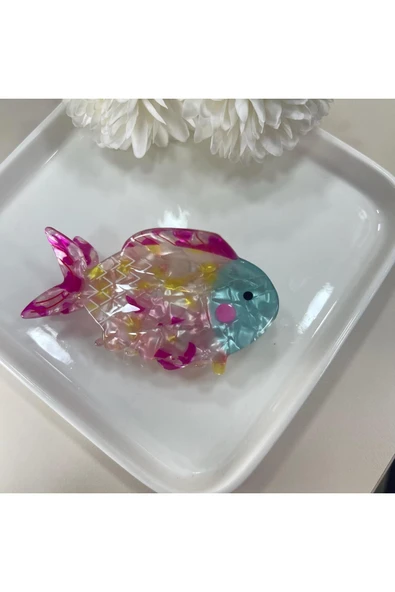 nesdesign Renkli Balık Kemik Toka ürün görseli 1