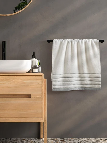 Tekli Havlu Mıcro Pamuk Eco Karna Vesta - 50 x 90 - Resim 7