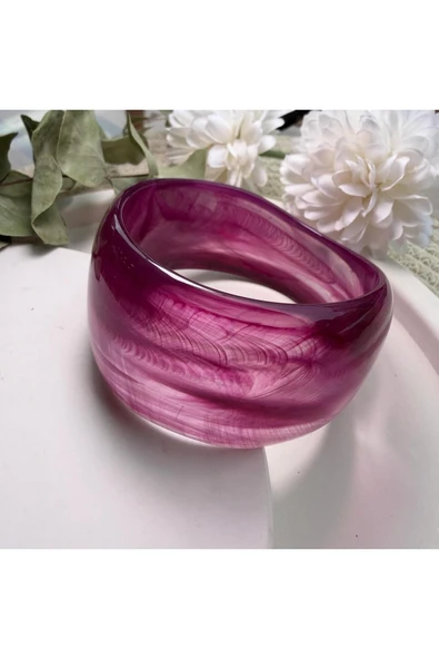 nesdesign Mor Kemik Bilezik ürün görseli 1