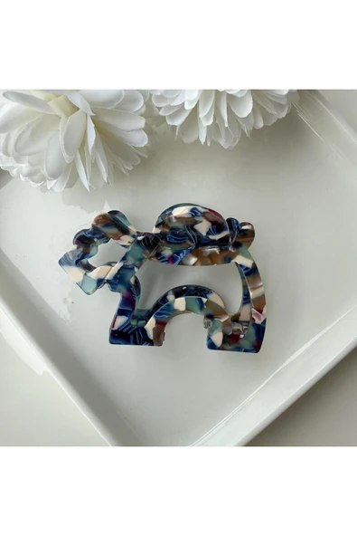 nesdesign Mavi Çok Renkli Köpek Kemik Toka ürün görseli 1