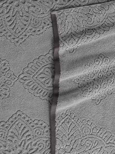 Pamuk Tekli Havlu Jakarlı Karna Premıum Vance - 50 x 90 - Resim 10