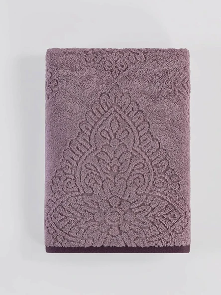 Pamuk Tekli Havlu Jakarlı Karna Premıum Vance - 50 x 90 - Resim 9