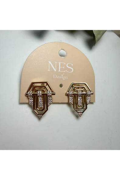 nesdesign 14K Özel Seri Serenay Küpe - Resim 2