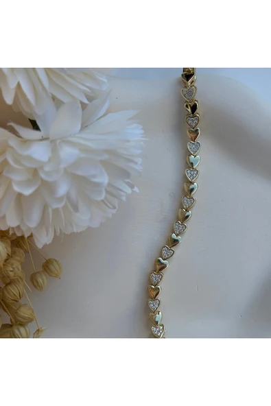 nesdesign Kalpli Taşlı Bileklik (17+2 cm) ürün görseli 1